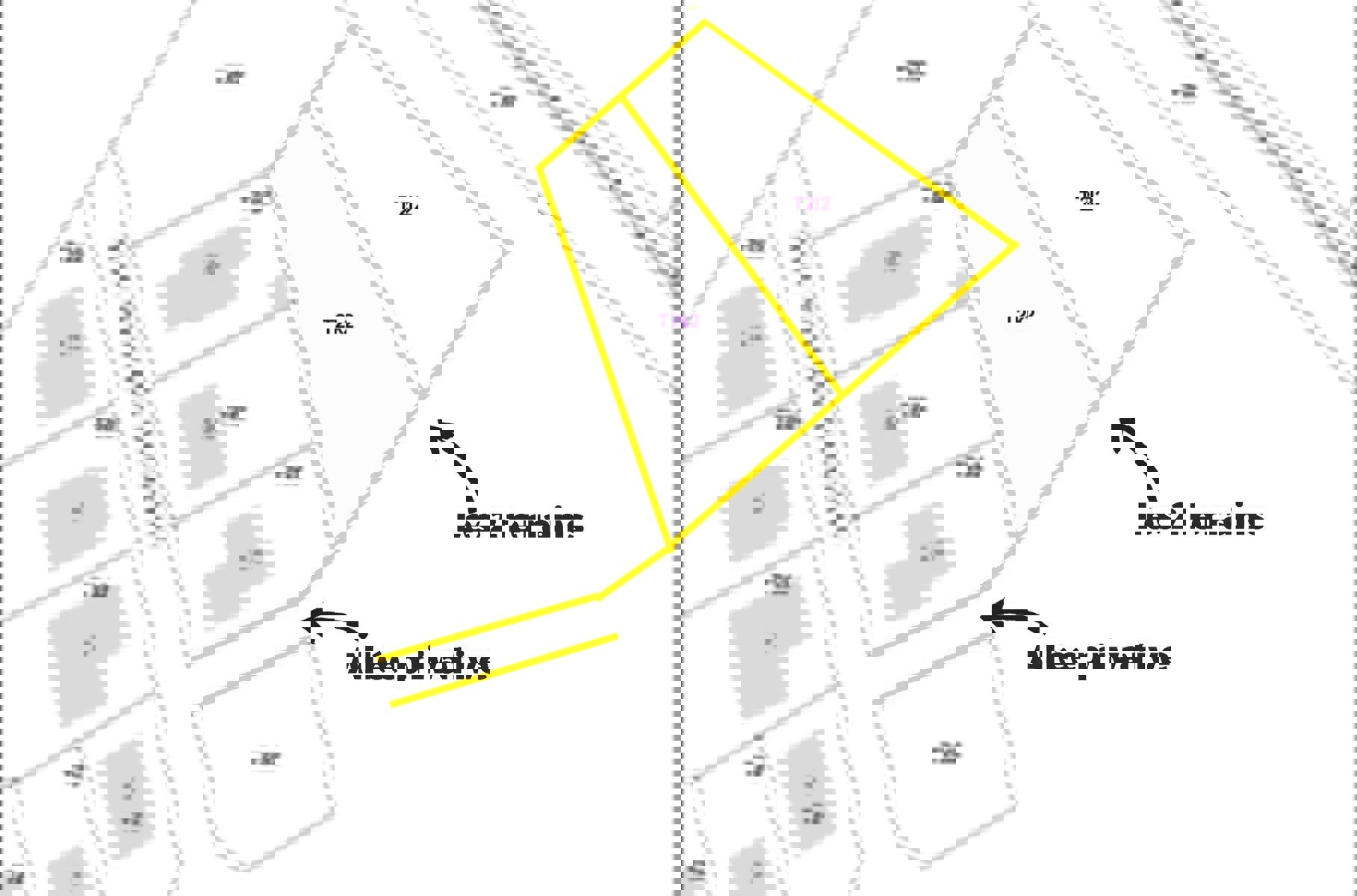 Terrain à bâtir d`une superficie de 1101 m² à Dottignies