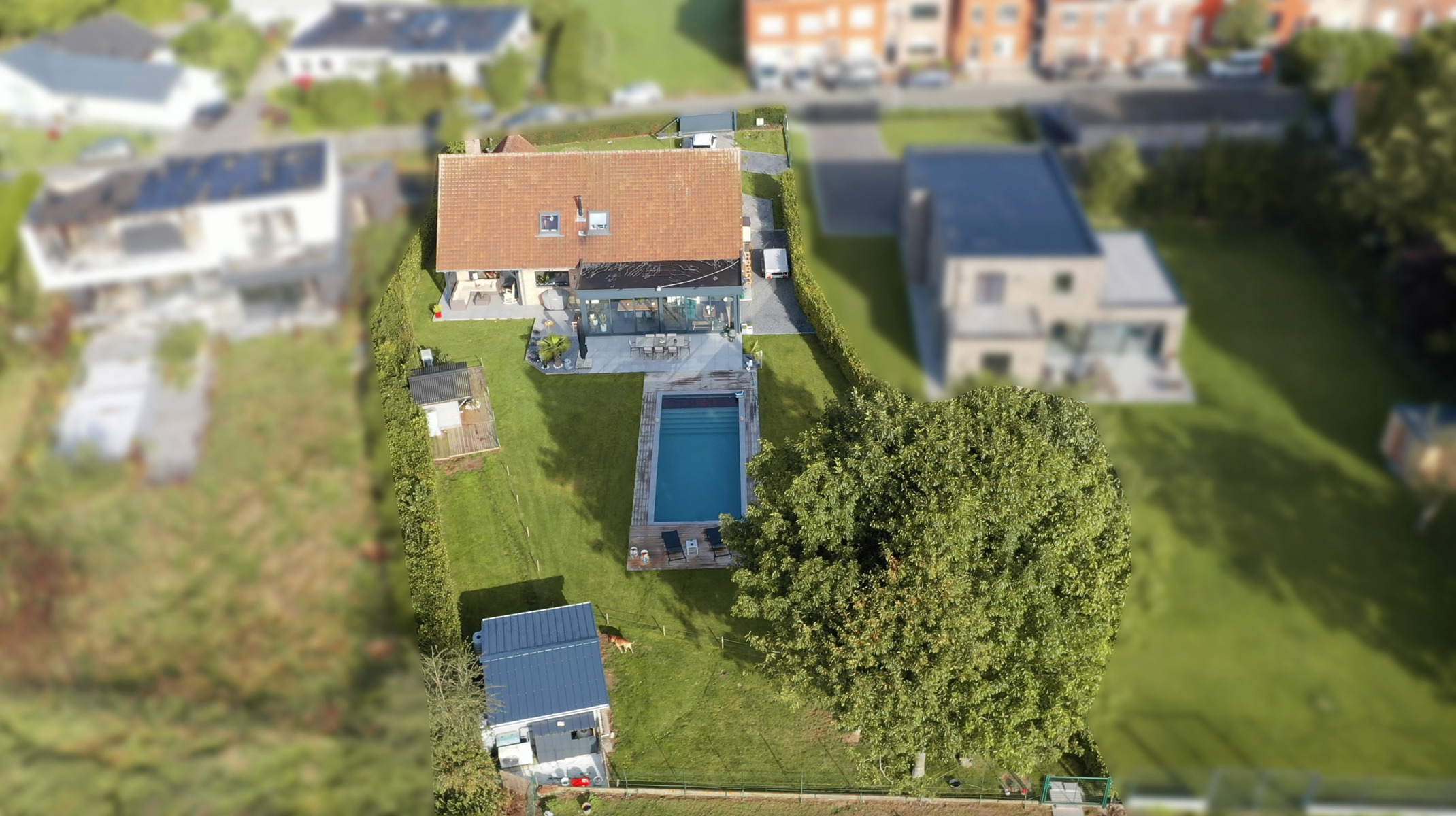 Villa étendue sur 3000 m² dans un cadre idyllique 