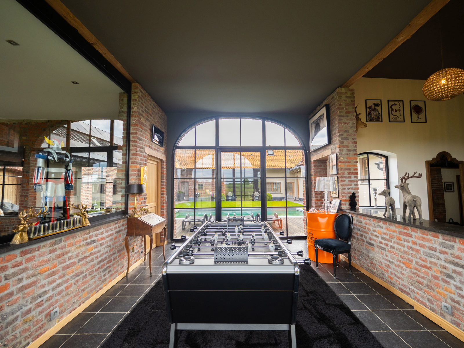 Fermette rénovée offrant une expérience de vie incomparable