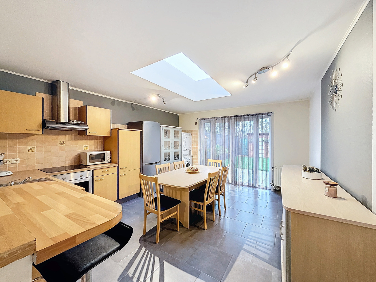 Charmante maison mitoyenne à Evregnies. 