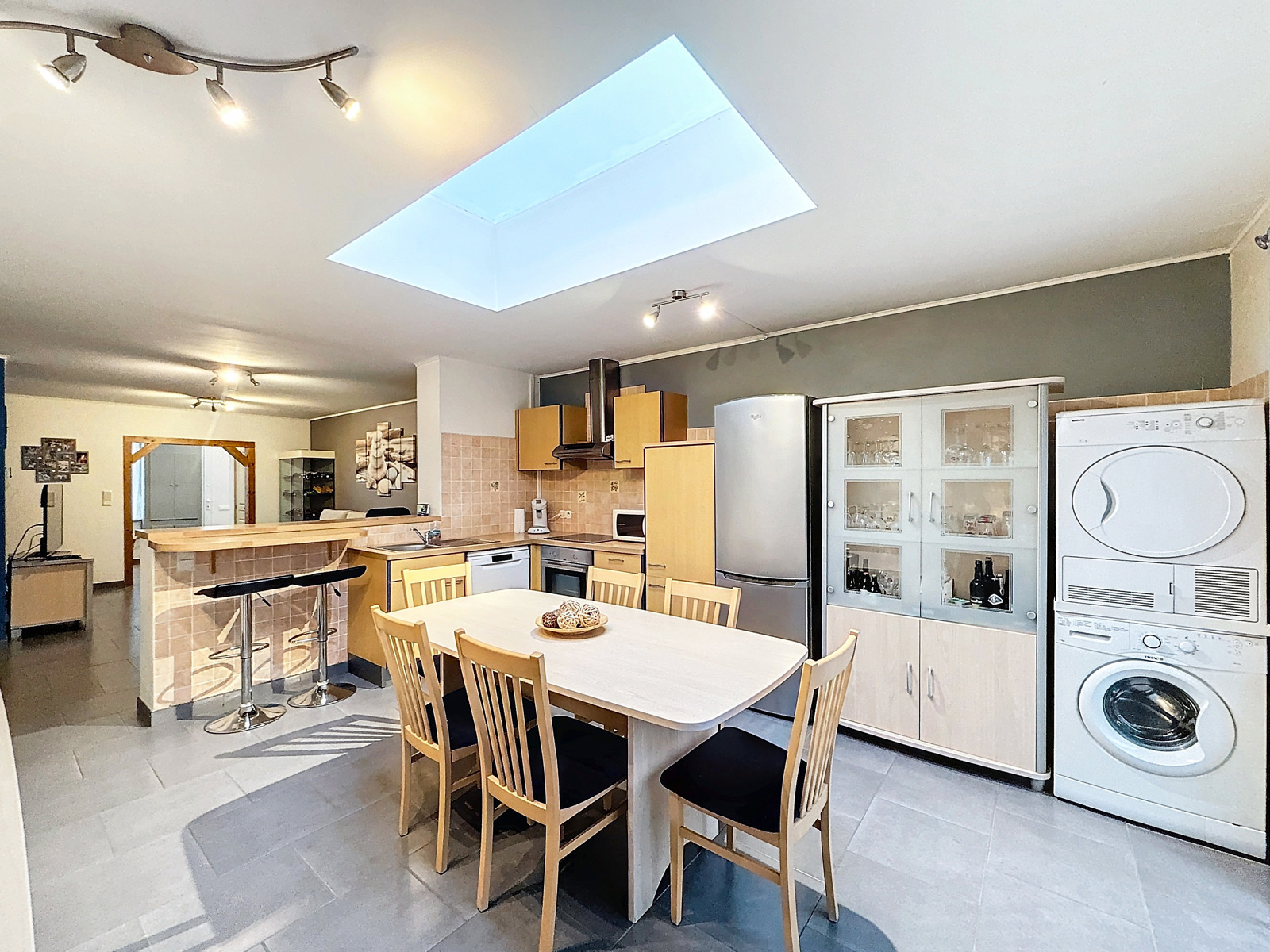 Charmante maison mitoyenne à Evregnies. 