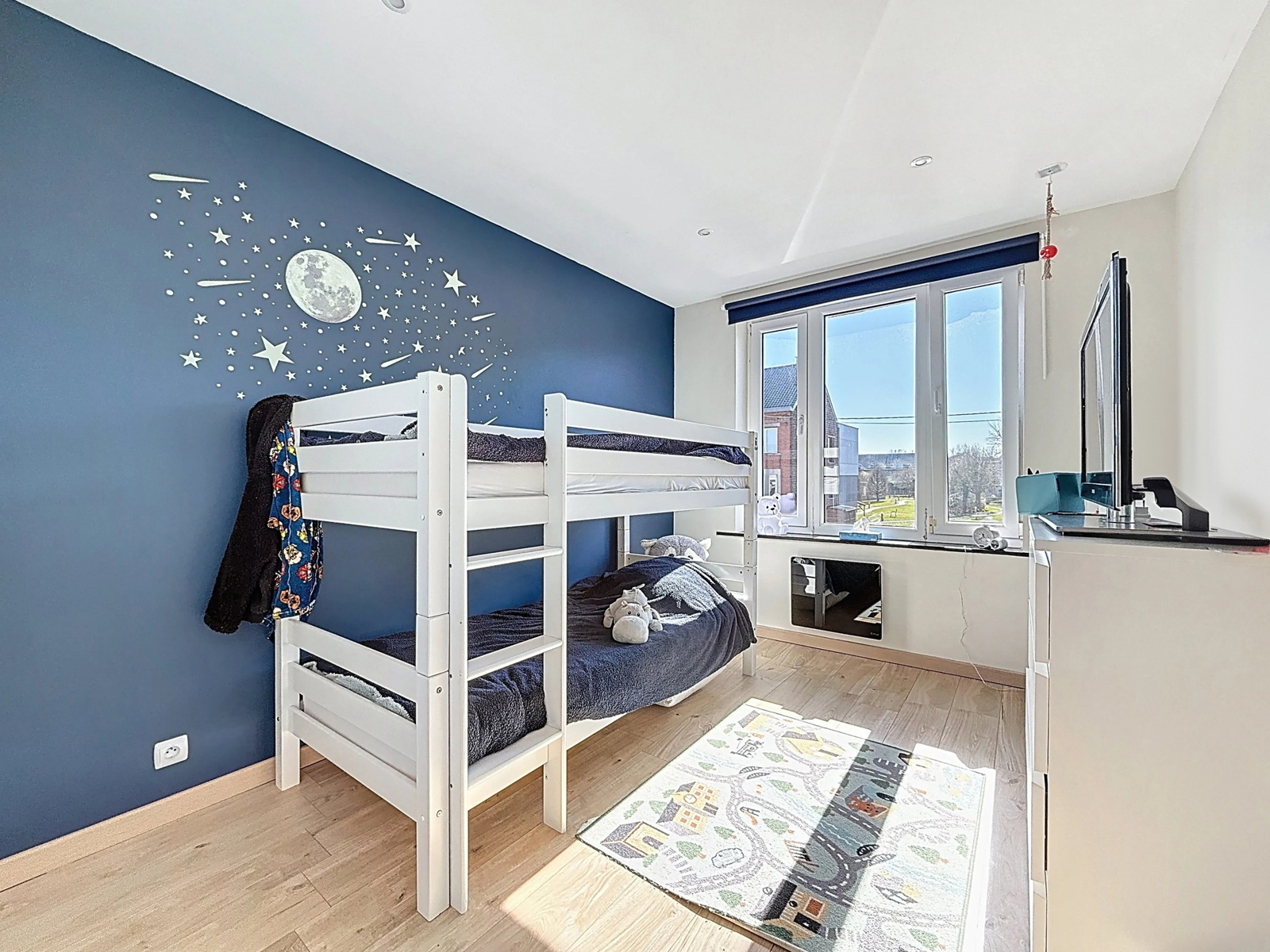 Maison mitoyenne 3 chambres avec jardin et garage à Herseaux