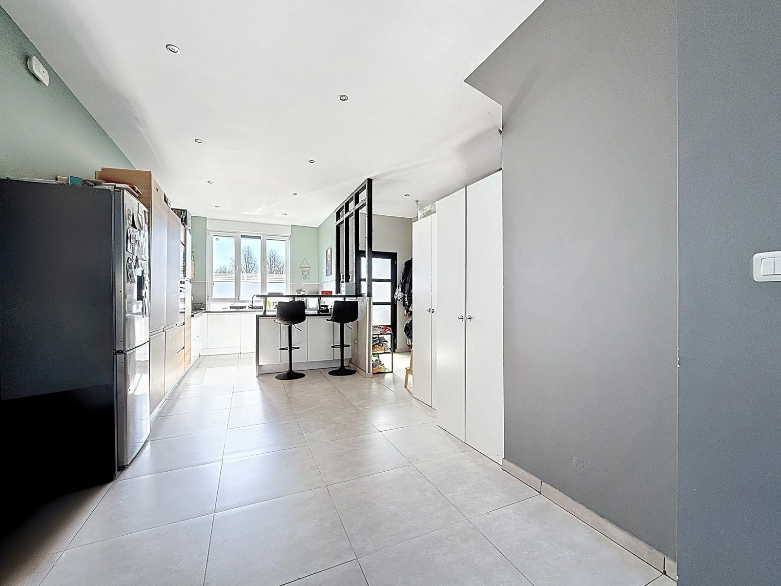 Maison mitoyenne 3 chambres avec jardin et garage à Herseaux