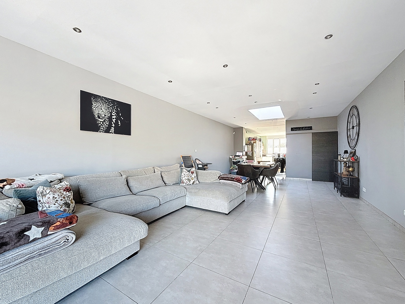 Maison mitoyenne 3 chambres avec jardin et garage à Herseaux