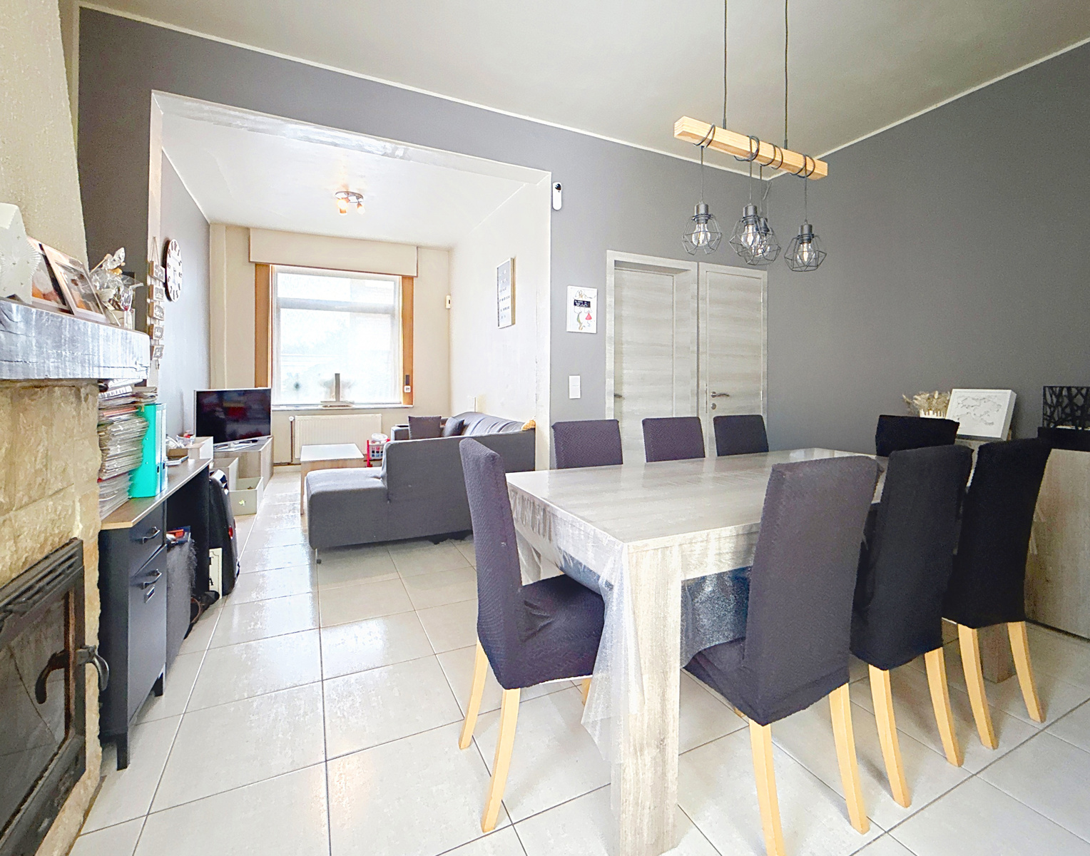 Maison 3 façades et 3 chambres avec jardin à Leers-Nord