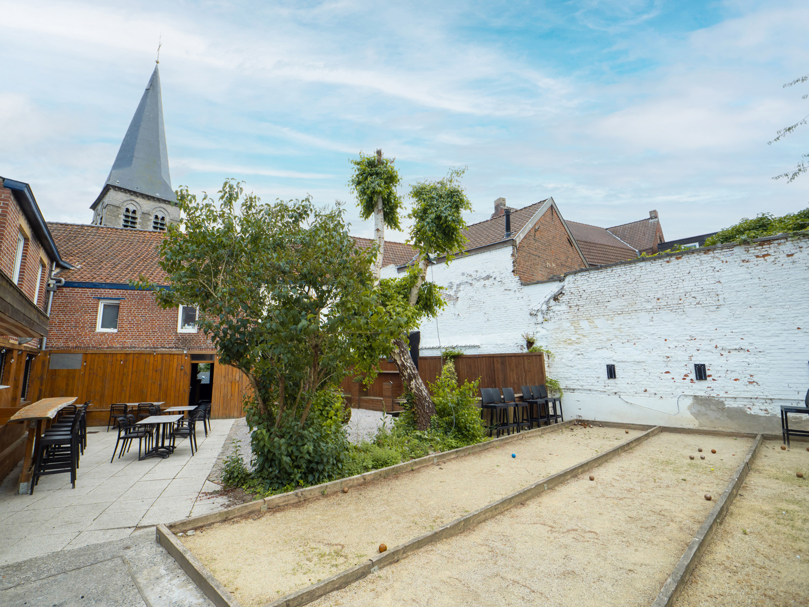 Pas-de-porte – Snack/Restaurant réputé à Dottignies – 