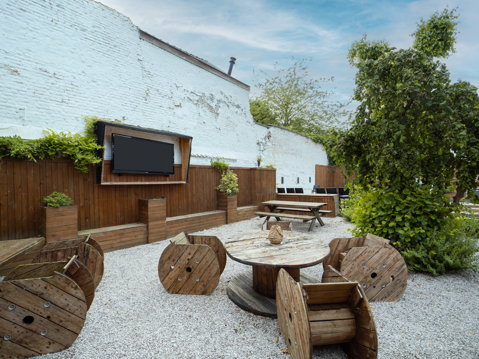 Pas-de-porte – Snack/Restaurant réputé à Dottignies – 