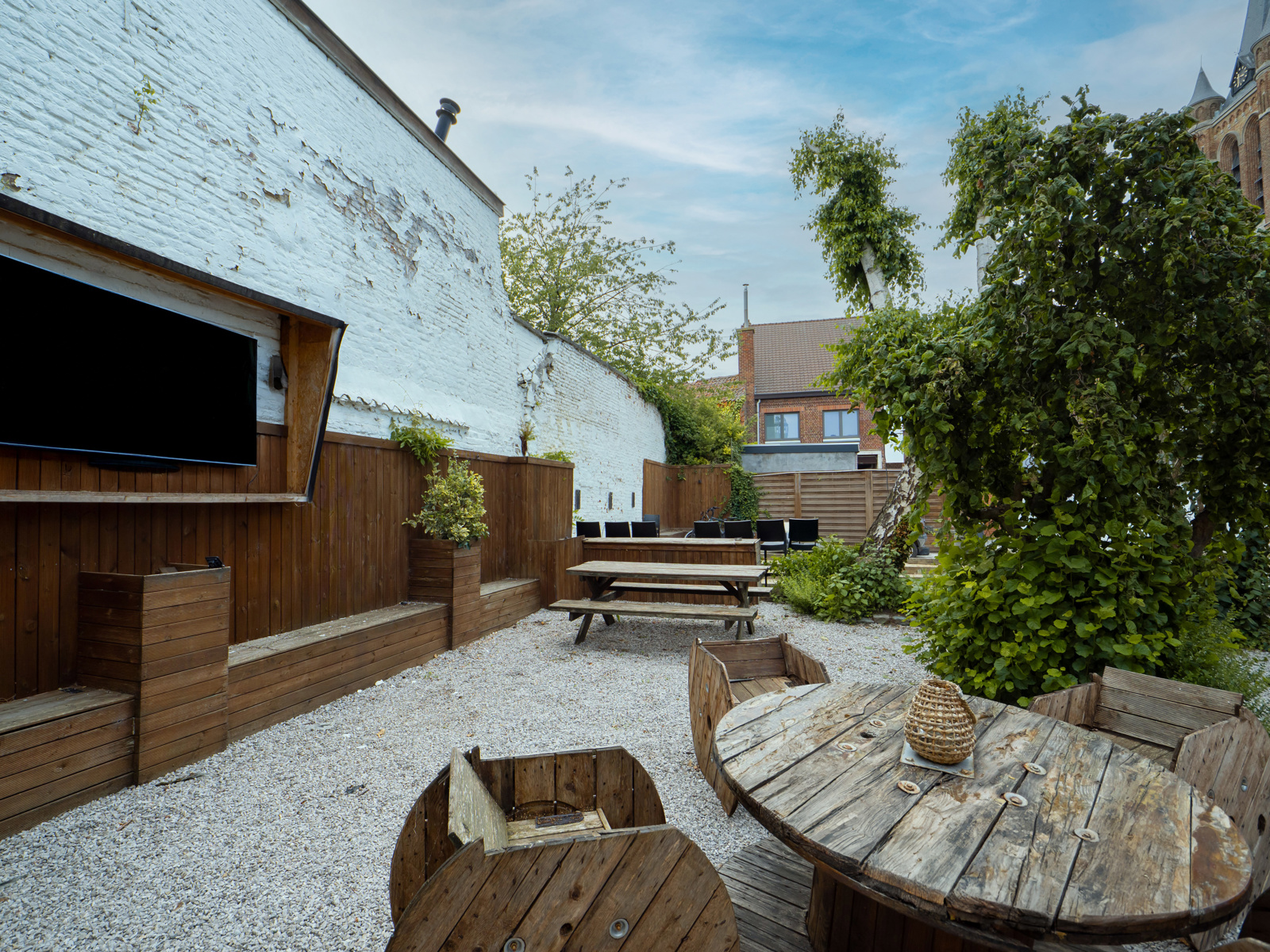 Pas-de-porte – Snack/Restaurant réputé à Dottignies – 
