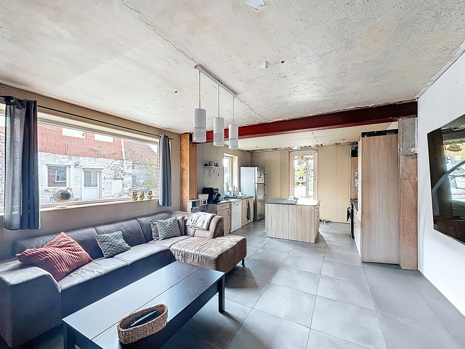 Maison individuelle 3. chambres située à Maubray