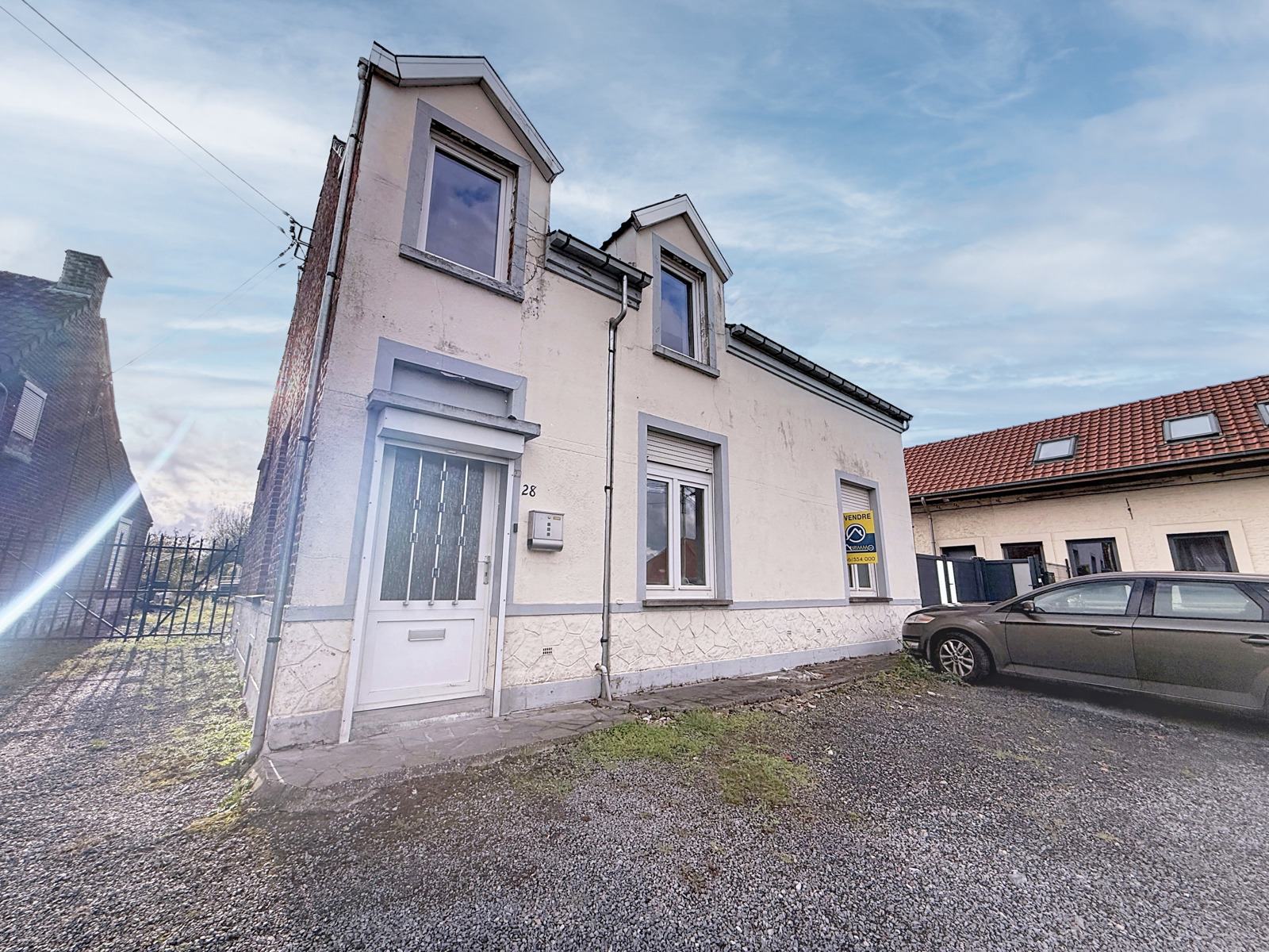 Maison individuelle 3. chambres située à Maubray