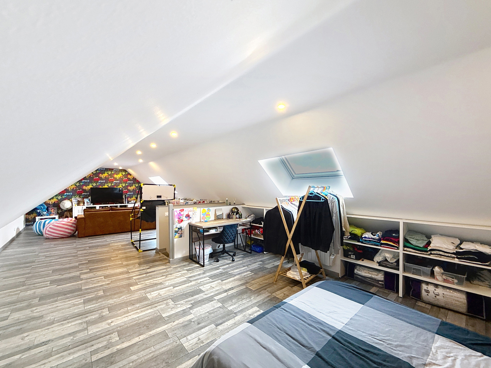 Maison entièrement rénovée au coeur du village de Leers Nord