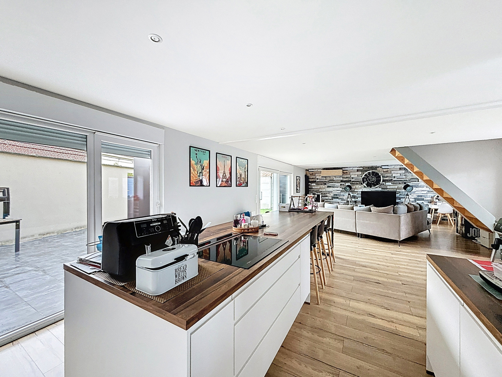 Maison entièrement rénovée au coeur du village de Leers Nord