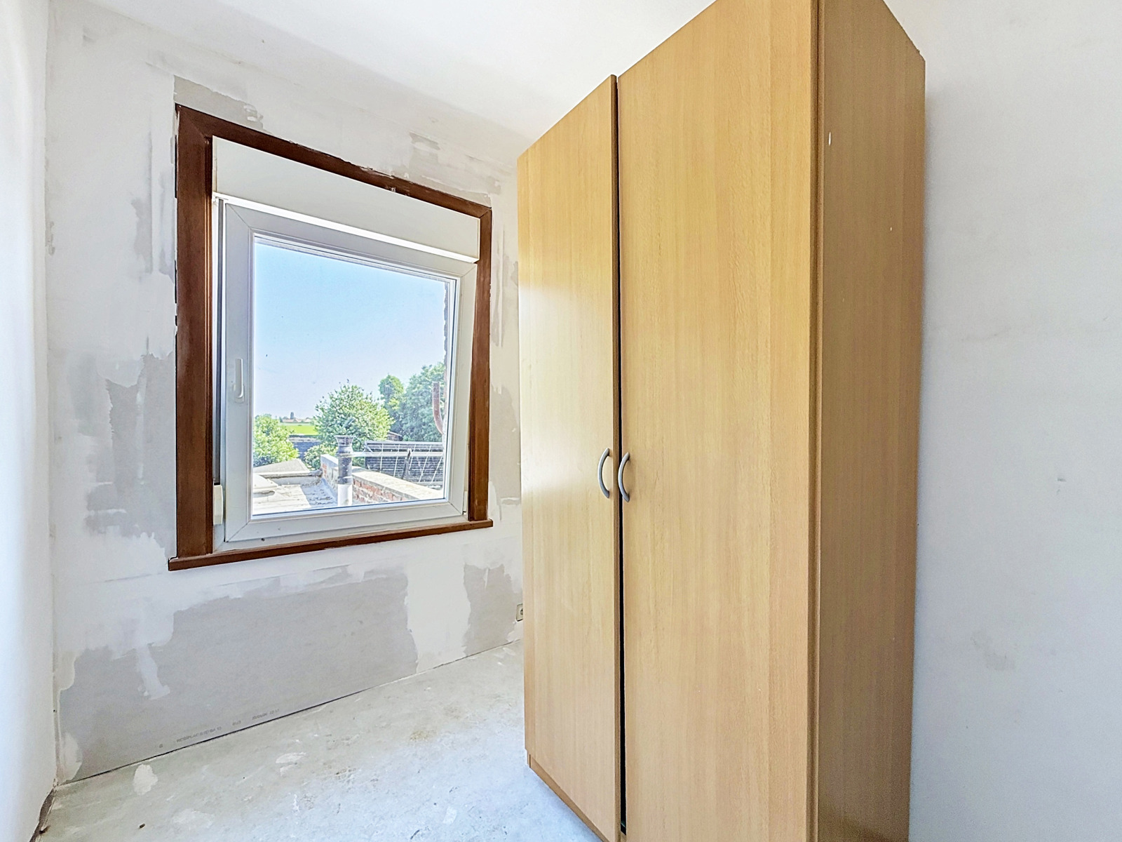 Maison mitoyenne 3 chambres et jardin à Leers-Nord