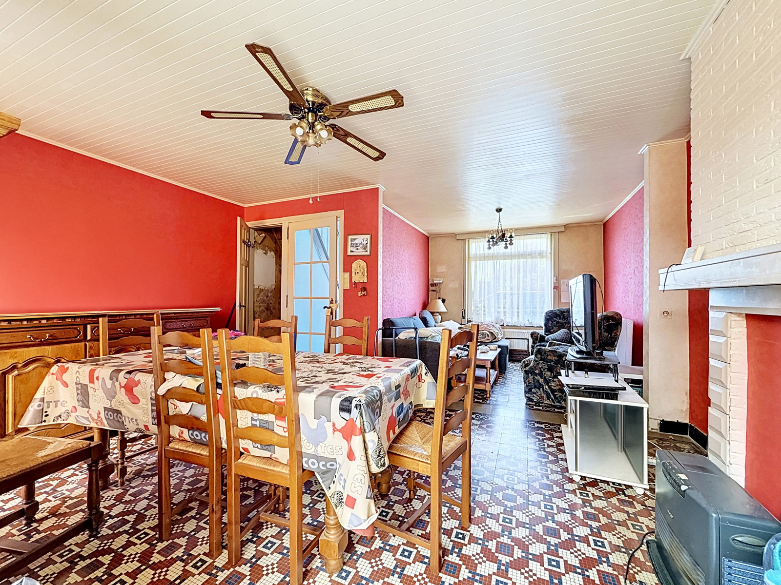 Maison mitoyenne 3 chambres et jardin à Leers-Nord