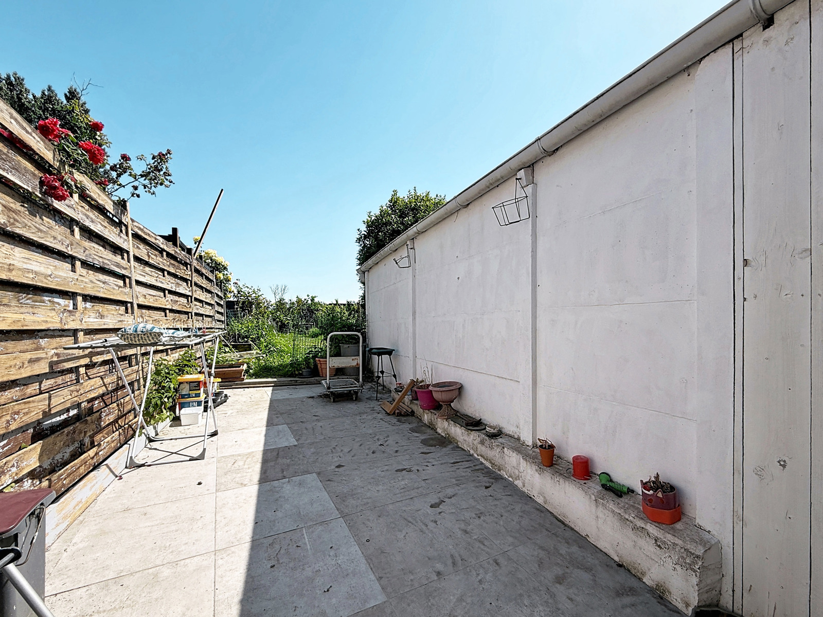 Maison mitoyenne 3 chambres et jardin à Leers-Nord