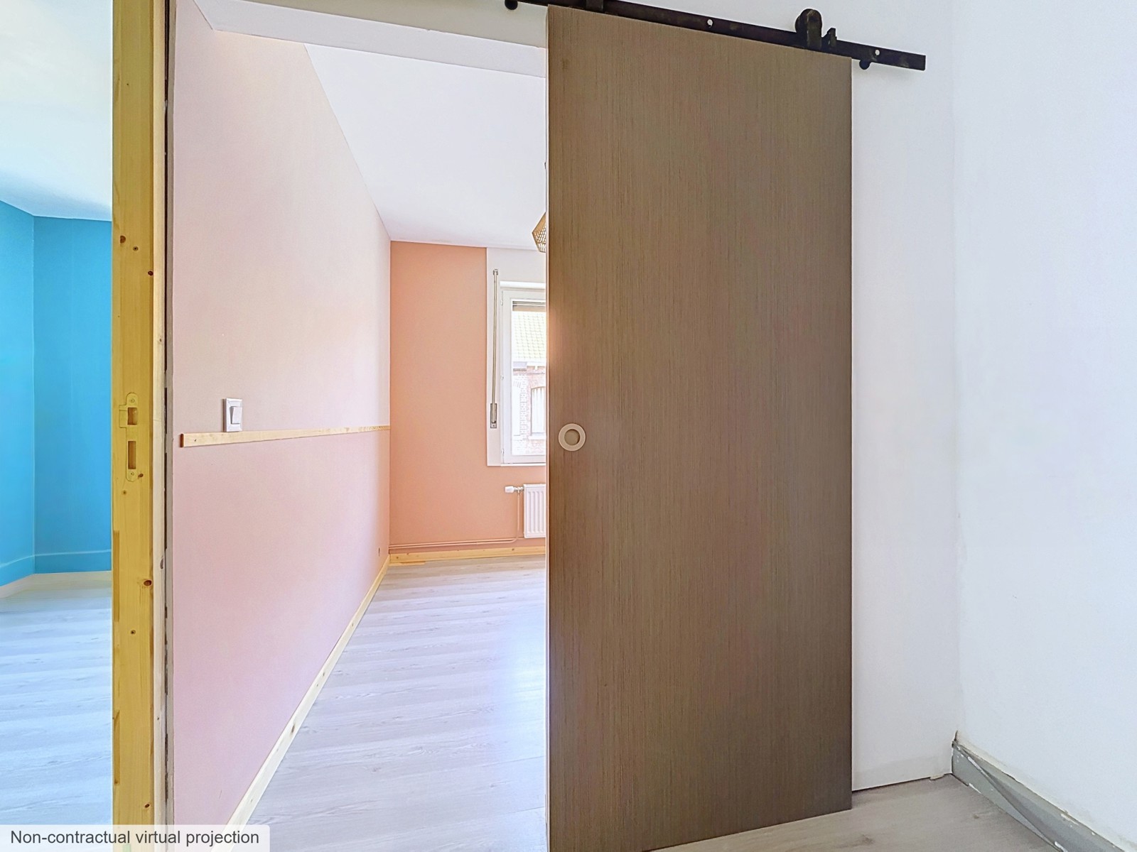 Maison mitoyenne 4 chambres avec jardin proche du Parc