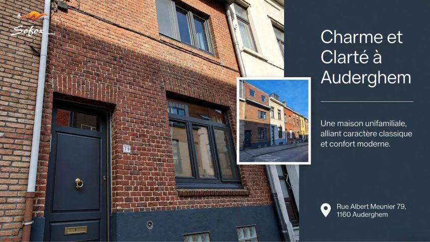 Maison - à vendre - 1160 Auderghem