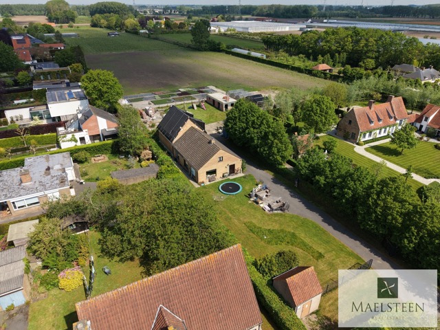Legeweg met bouwvergunning