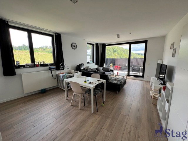 Penthouse 2 chambres avec terrasses, parking et cave