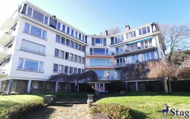 Appartement 1 chambre vue Meuse, terrasses, garage et cave