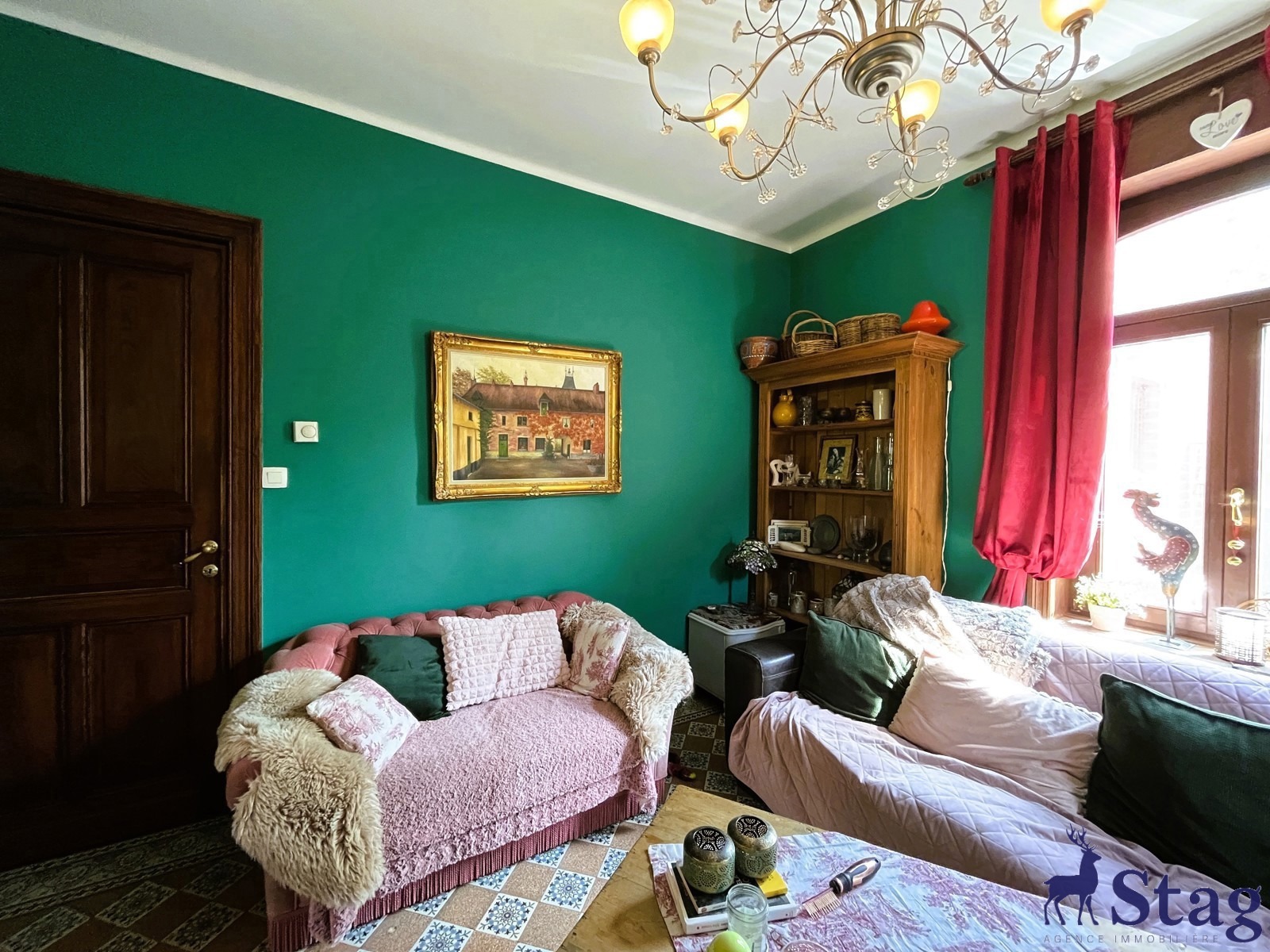 Maison de caractère sur terrain de 18ares avec 5 chambres