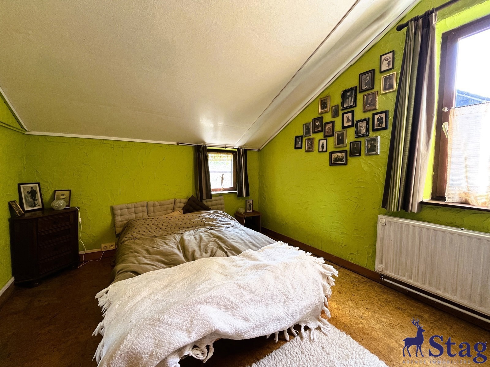 Maison de caractère sur terrain de 18ares avec 5 chambres