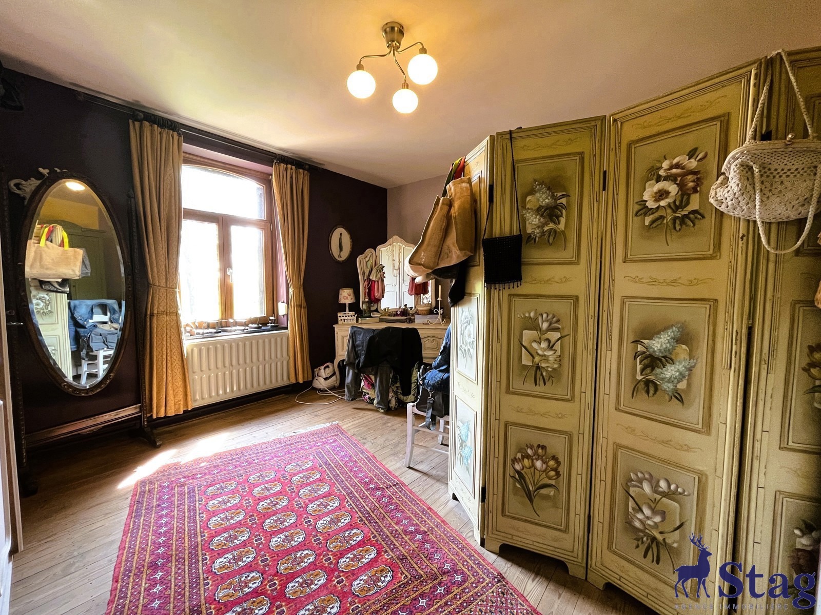Maison de caractère sur terrain de 18ares avec 5 chambres