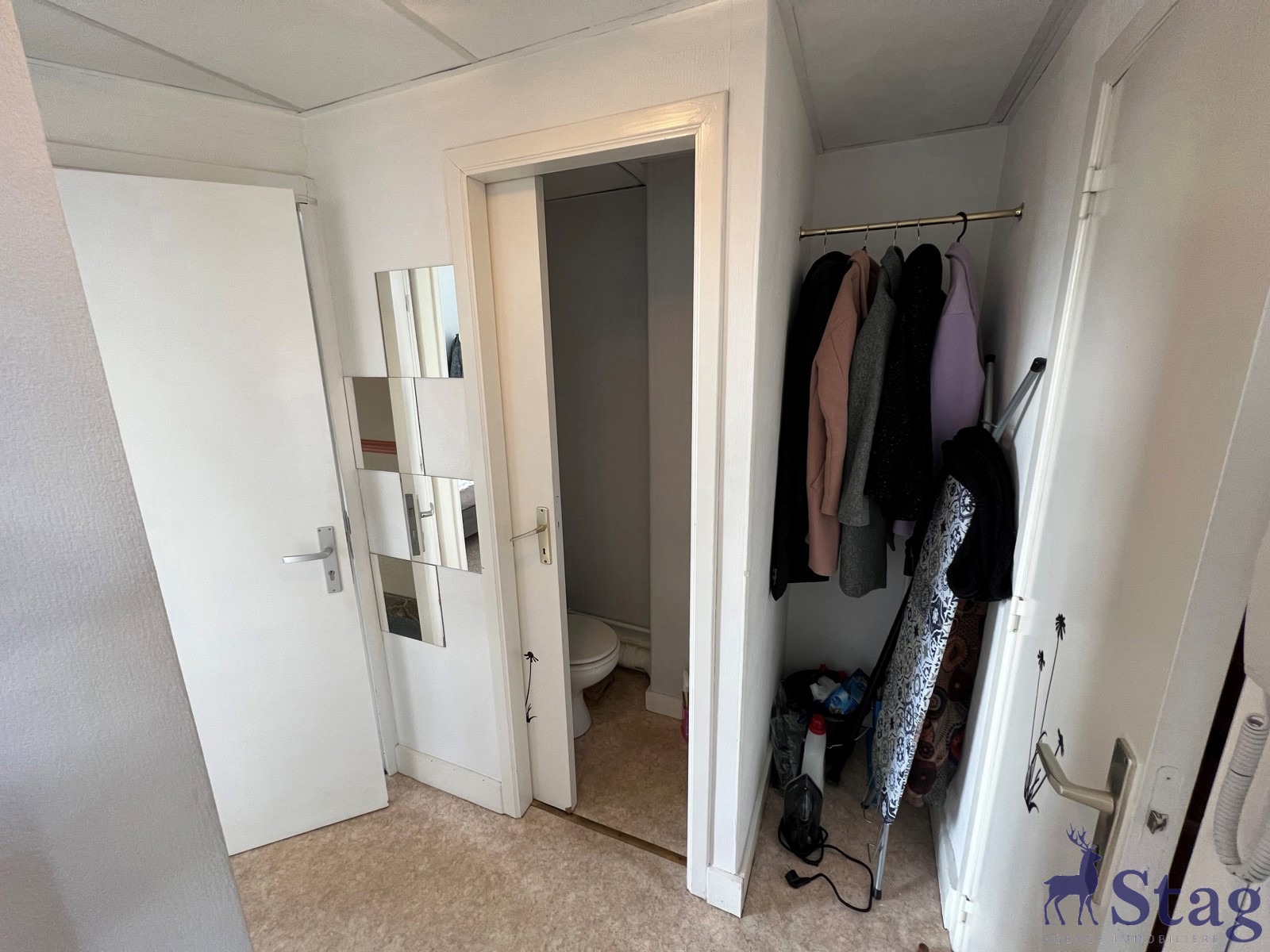 Appartement une chambre tout confort de 45m² avec balcon