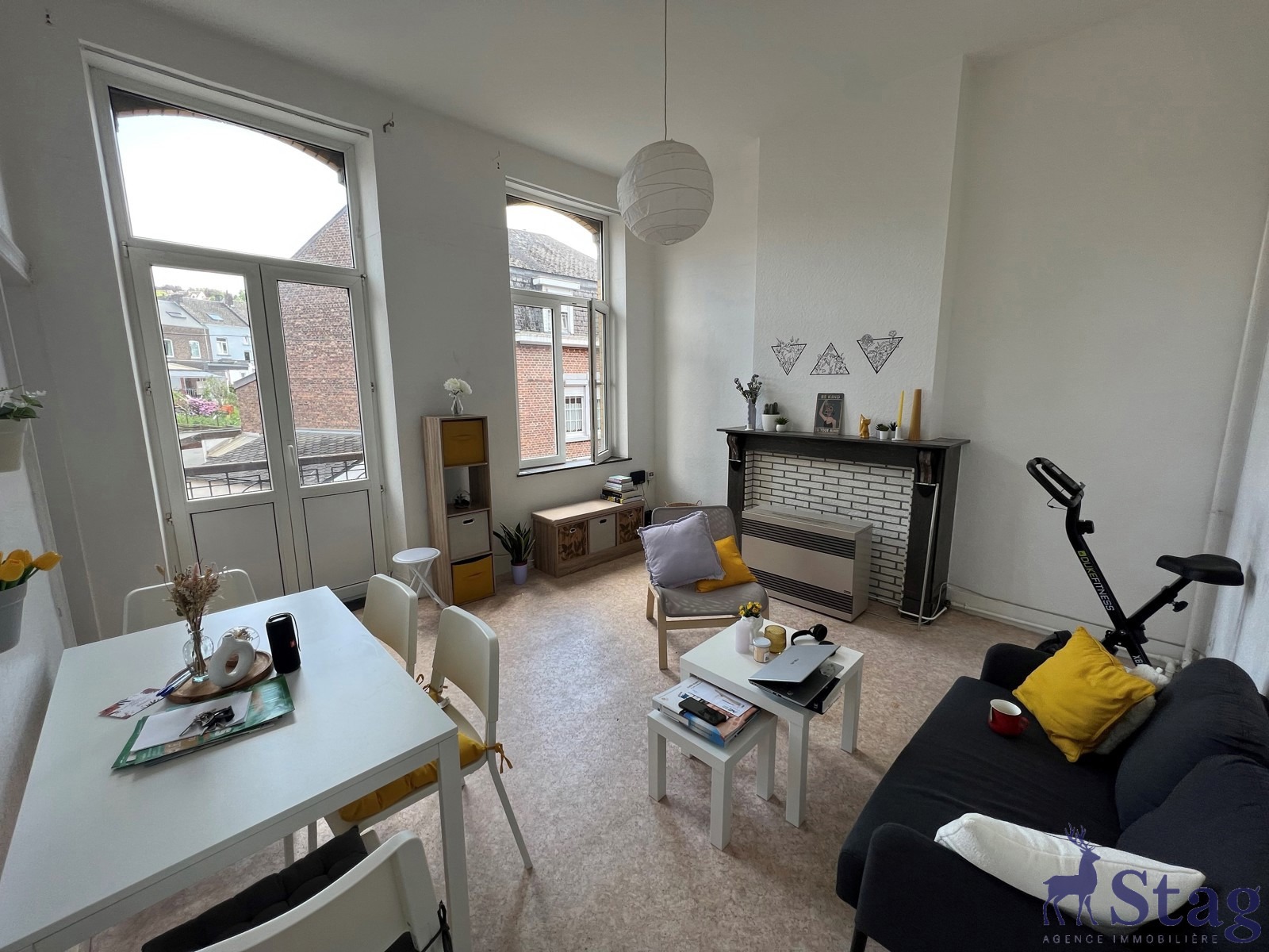 Appartement une chambre tout confort de 45m² avec balcon