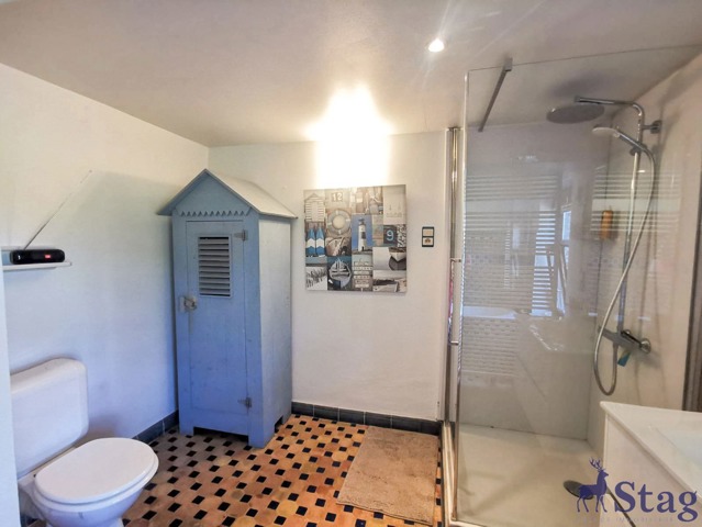 Maison 3 chambres avec beau jardin, cave et garage
