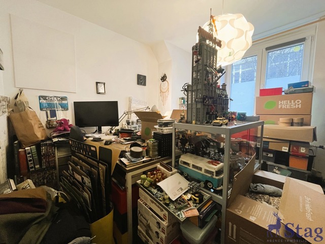 Appartement une chambre avec bureau idéalement situé