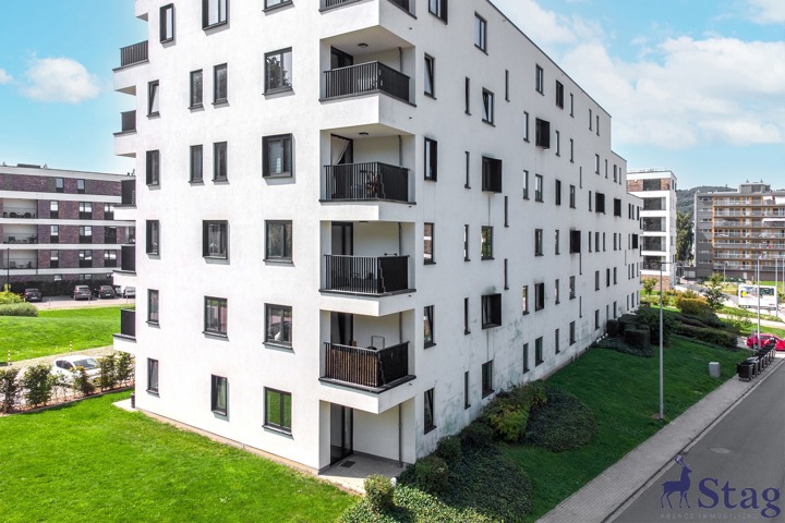 Bel appartement 1 chambre avec terrasse, parking et cave