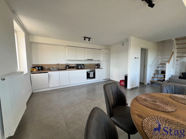Duplex 3 chambres, bureau, terrasse, box garage et parking