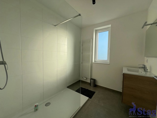 Duplex 3 chambres, bureau, terrasse, box garage et parking
