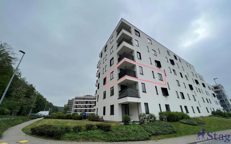 Lumineux appartement 1 chambre avec terrasse, parking, cave