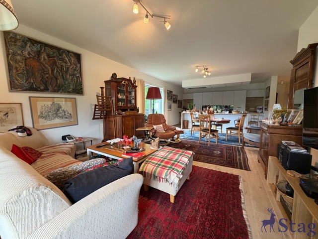 Appartement 2 chambres vue Meuse, jardin, terrasse, parking
