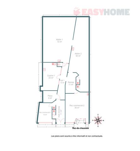 Immeuble mixte vendu(e) à Liège