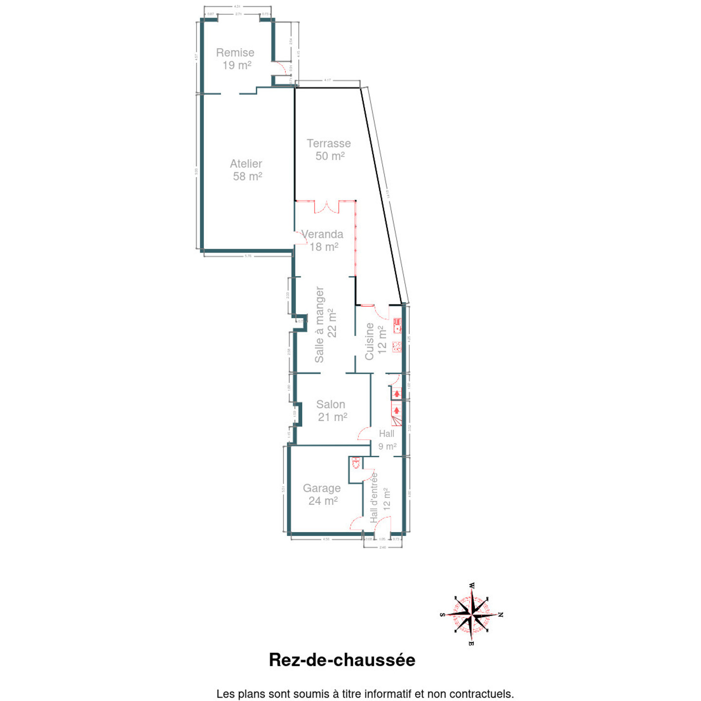 Photo maison Maison 4 chambres avec entrepôt, garage, jardin 