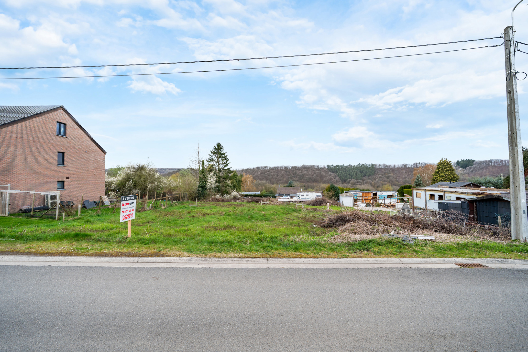Photo terrain Terrain 938 m² avec projet approuvé – Aywaille 