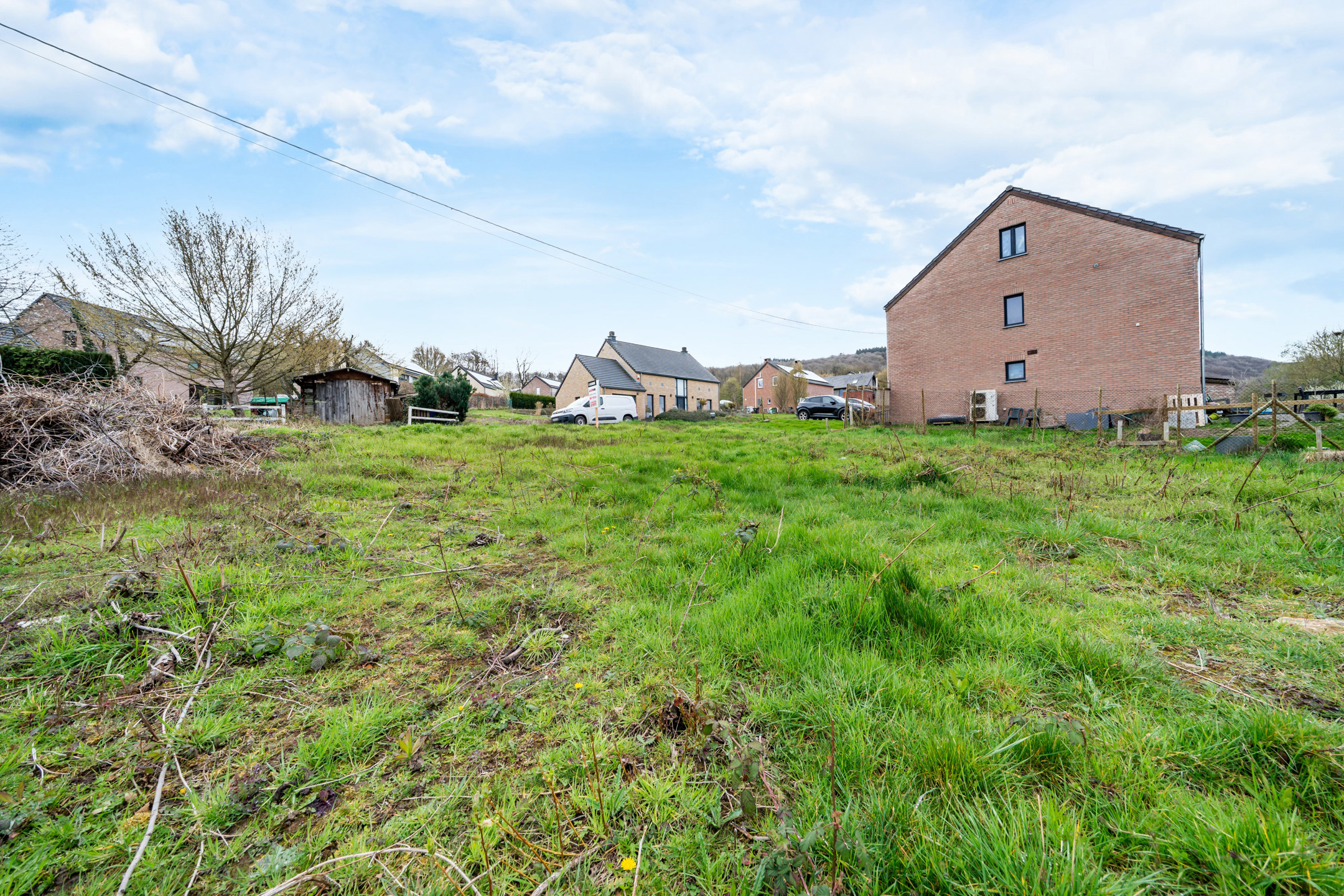 Photo terrain Terrain 938 m² avec projet approuvé – Aywaille 