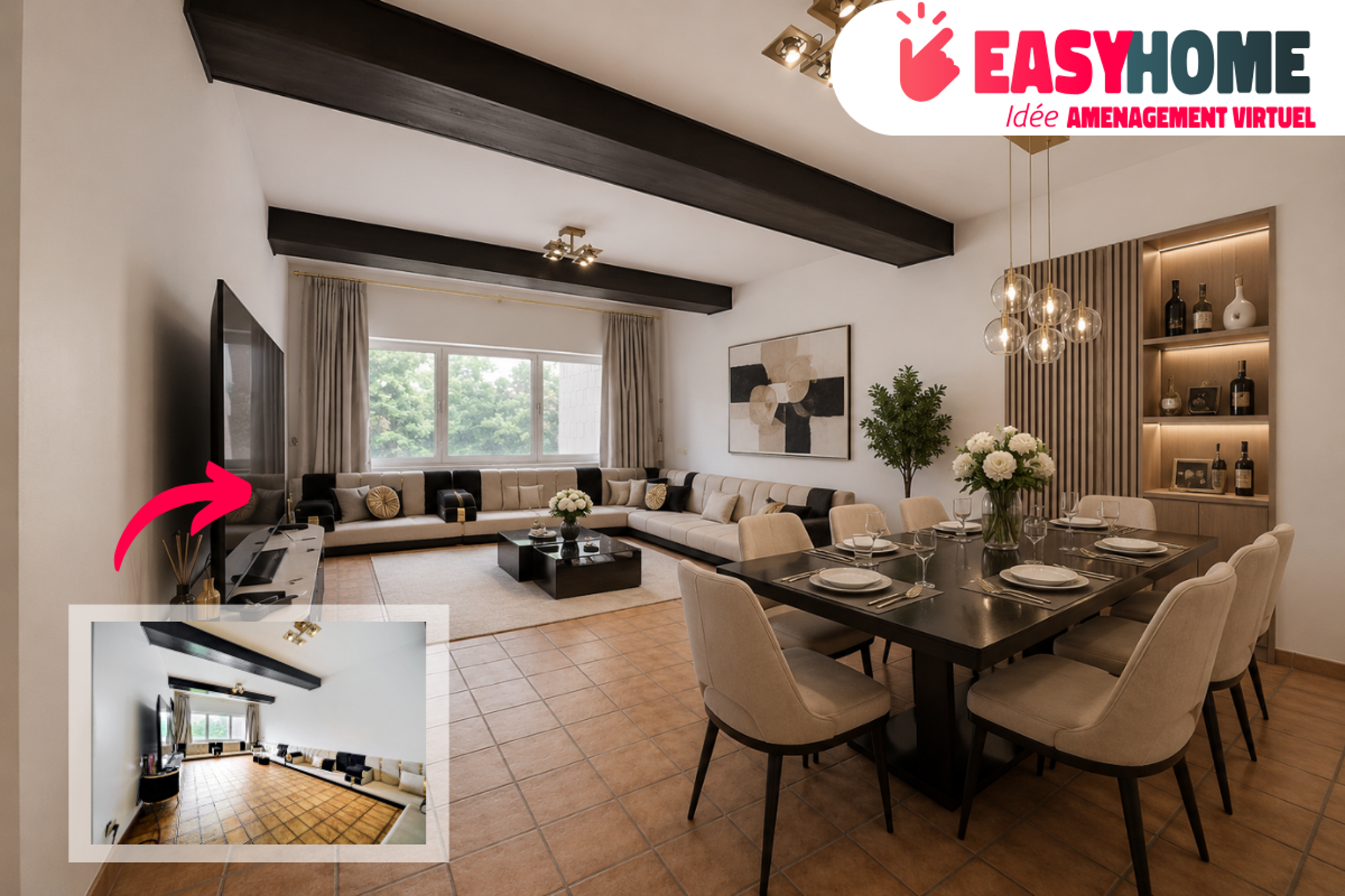 Photo appartement Rez-de-chaussée lumineux avec potentiel 