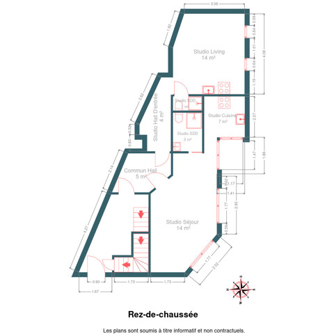 Immeuble à appartements à vendre à Namur