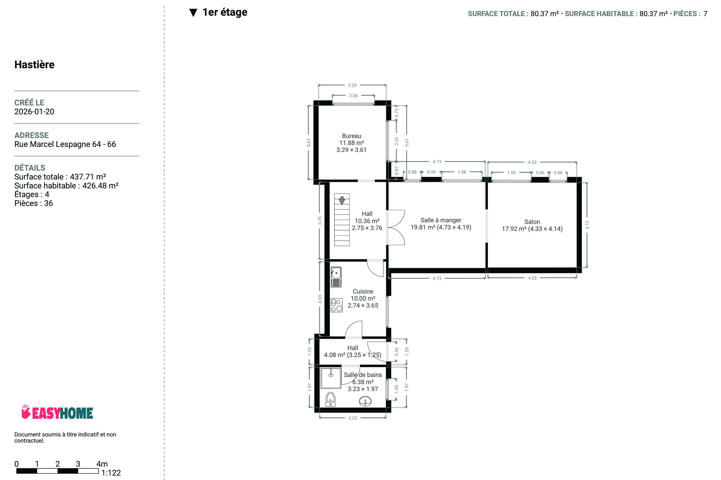 Immeuble mixte à vendre à Hastière