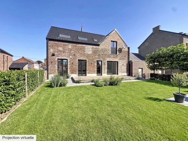 Liberchies - Maison de +-250m2 rénovée 4 ch - 3 sdb - PEB B