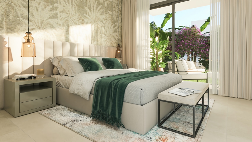 Nieuwbouw complex met appartementen in Estepona
