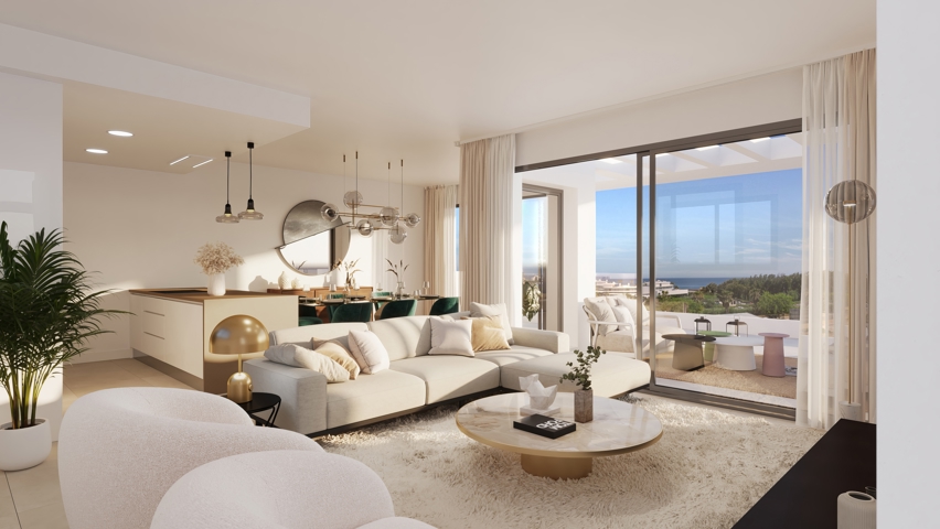 Nieuwbouw complex met appartementen in Estepona