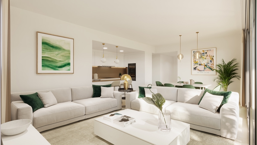Nieuwbouw complex met appartementen in Estepona