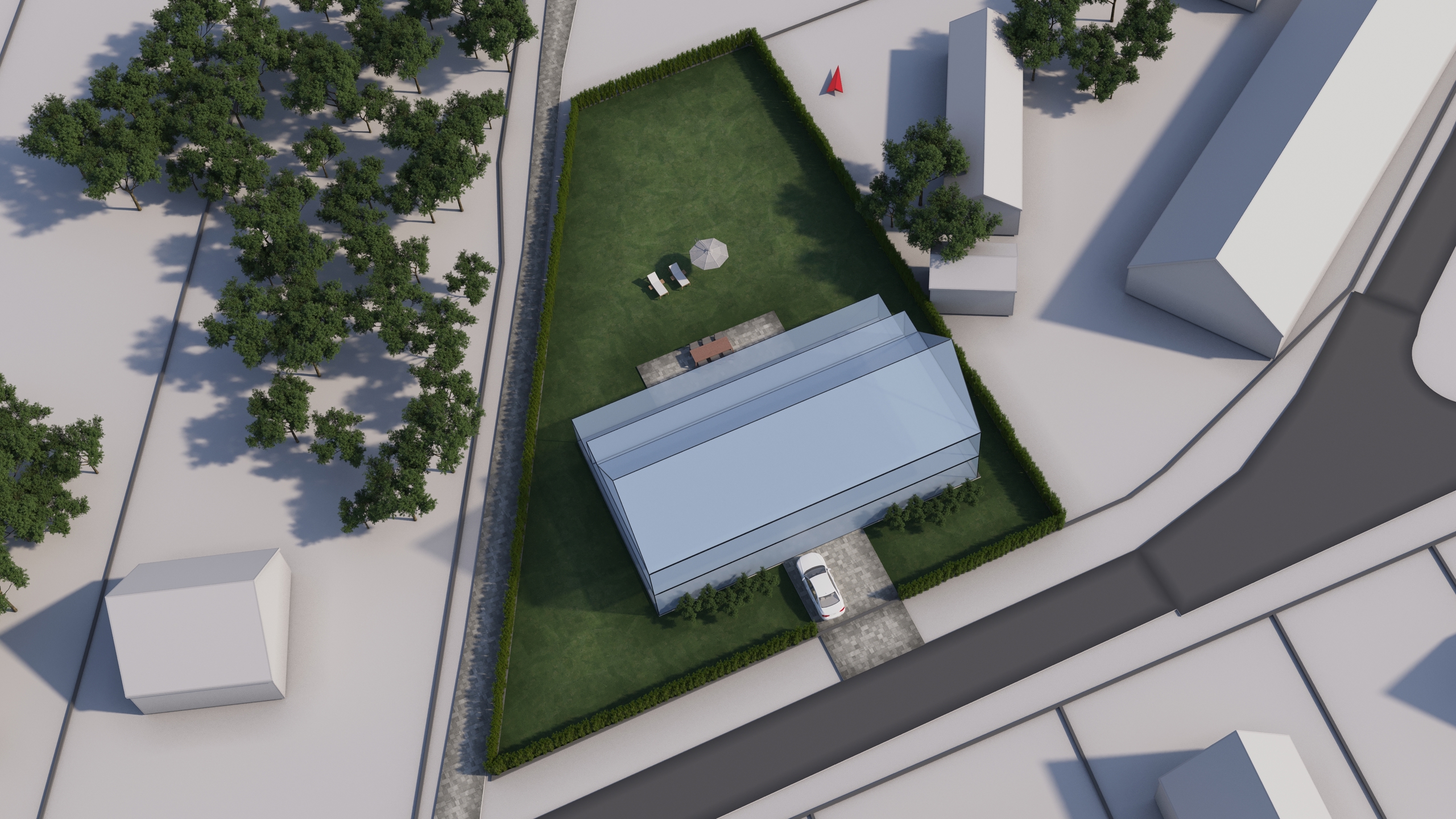 Uniek gelegen perceel bouwgrond in het centrum van Halle
