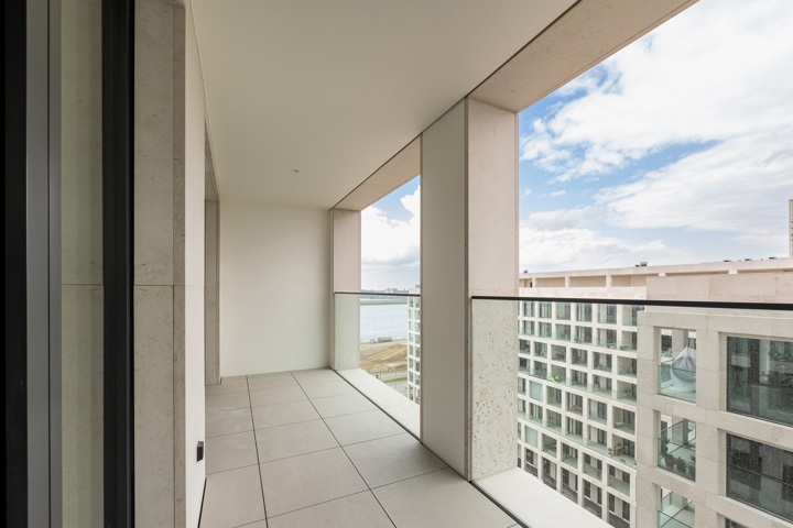 Appartement met 1 slaapkamer en ruim terras op Nieuw Zuid