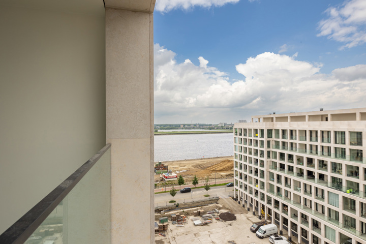 Appartement met 1 slaapkamer en ruim terras op Nieuw Zuid